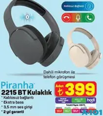 PİRANHA 2215 BLUETOOTH KULAKLIK